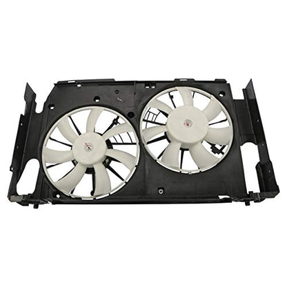 TRQ Radiator Dual Cooling Fan Assembly - style: RFA83474