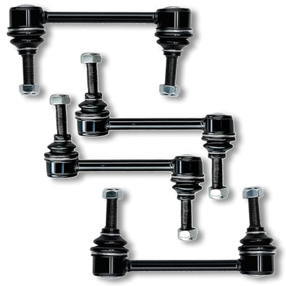 4Pcs Front Rear Stabilizer Sway Bar End Links Compatible with Hummer 2006 2007 2008 2009 2010 H3, 2009-2010 H3T #OE K750185 K750243 - size: K750185&K750243-4PC