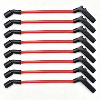 New Heat Spark Plug Ignition Wires Set 10.5mm Fit for Silverado 3500 - style: 57730