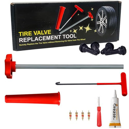 Tire Valve Stem Quick Replacement Tool Kit（51025）