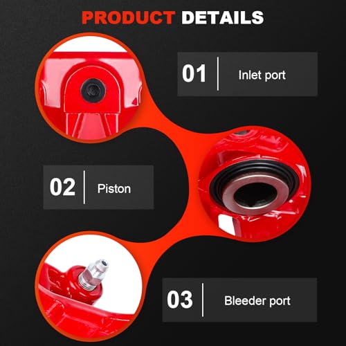 cciyu Rear Right Disc Brake Caliper Assembly With Bracket 18-B4727 - size: Rear Right[18-B4727]