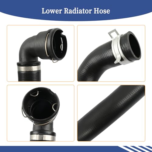 9L3Z8286C Lower Radiator Hose Fit for Ford Expedition 2009-2014 V8 5.4L / F-150 2009-2010 V8 5.4L/ Lincoln Navigator 2009-2014 V8 5.4L ||Lower Side Radiator Coolant Hose - style: Lower Side