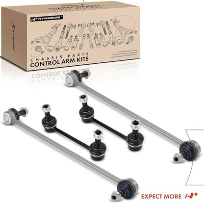 A-Premium Front & Rear Sway Bar Link Stabilizer Bar End Link Kit