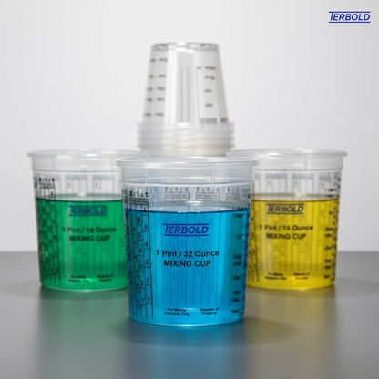 Paint Mixing Cups 32oz (12 Pack) - size: 32oz