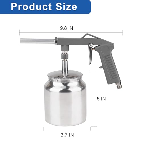 Undercoating Spray Gun Kit with 25oz Suction Feed Cup