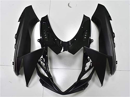 YTL Glossy Matte Black Full Fairing Fit for Suzuki 2011-2026 GSXR 600/750 - color: 018 Glossy Matte Black