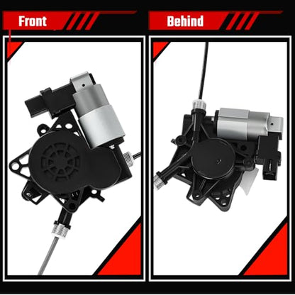 748-093 Front Left Driver Side Power Window Regulator with Motor Assembly Compatible with Mazda CX-7 2007 2008 2009 2010 2011 2012 Replace EG2159590B - size: Front Left, style: 748-093