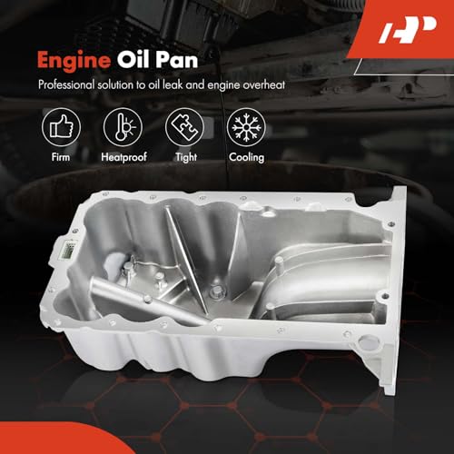 A-Premium Engine Oil Pan Sump with Drain Plug