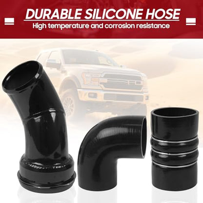 Cold Side Turbo Intercooler Pipe Kit Fit for 2011-2016 Ford F250 F350 F450 F550 Super Duty 6.7L V8 Diese, Replace 667-300