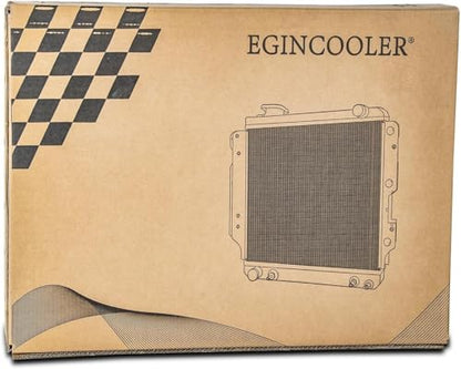 CC716 4 Row Aluminum Radiator Compatible With Chevy C10 C20 C30 K10 K20 K30 GMC C2500 5.7L 1973-1987 74 74 75 76 77 78 4 Row Core radiators