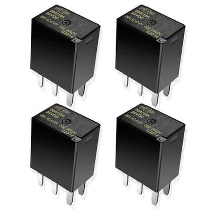 Automotive Purpose Relays 301-1C-C-R1-U02-24VDC 5 PIN (4Pack) - size: 4Pack-24VDC-U02