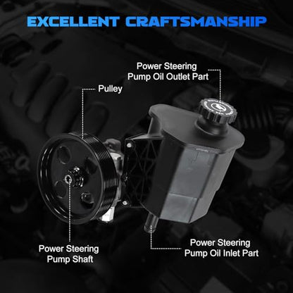 20-70269 Power Steering Pump fit for 2004-2007 Durango 5.7L - size: 20-70269