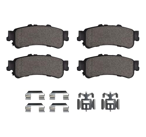 SATISFIED Ceramic Rear Brake Pads D792 Fit For Cadillac DeVille 2000-2005 - size: D792-7700