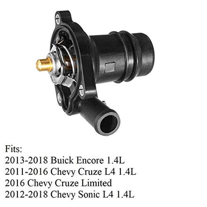 55565336 Engine Coolant Thermostat Housing Assembly with Water Inlet