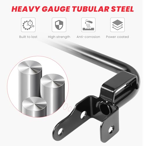 2014-2026 Rear Saddlebag Guard Crash Bar for Harley Touring Street Glide Road Glide Road King Electra Glide w/Cash Bar Support Bracket Kit - size: 2014-2026