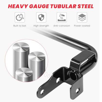 2014-2026 Rear Saddlebag Guard Crash Bar for Harley Touring Street Glide Road Glide Road King Electra Glide w/Cash Bar Support Bracket Kit - size: 2014-2026