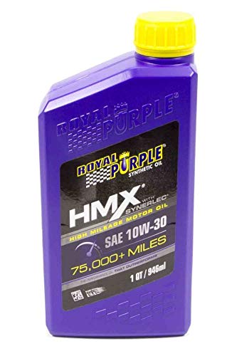 Royal Purple (11746-6PK HMX SAE 10W-30 High-Mileage Synthetic Motor Oil - 1 Quart, (Case of 6) - size: 1 Quart, Case of 6