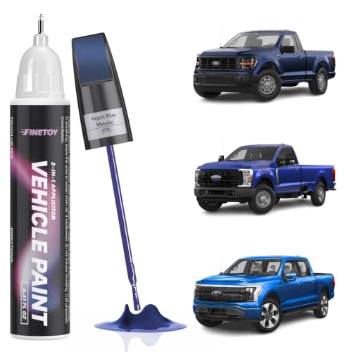 Argon Blue Metallic(E9) Car Touch Up Paint for Ford - color: Argon Blue Metallic(E9) for 2026 F-150/2026 Super Duty F-250, F350 ,F450