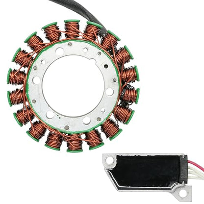 Caltric Stator & Regulator Rectifier Compatible with Yamaha Xv535 Xv-535 Xv 535 Virago 1987-2000 New