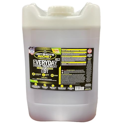 Hot Shot's Secret Everyday Diesel Treatment EDT, 5 Gallon - size: 640 Fl Oz (Pack of 1)