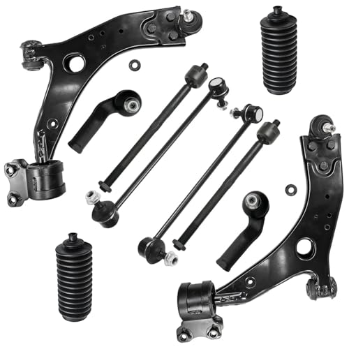 Detroit Axle - 10pc Front End Kit for 08-13 Volvo C30, 06-13 C70, 06-11 V50 - size: 10CS48443/10PC