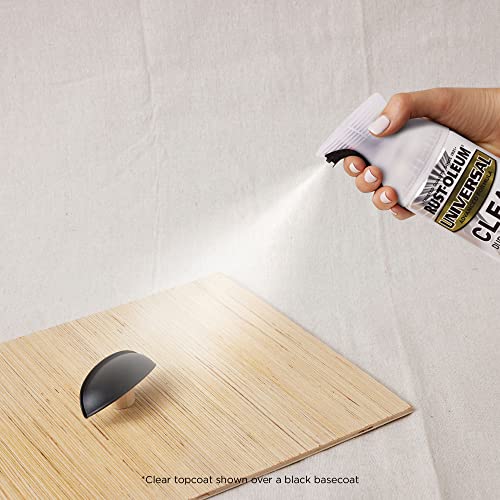 Rust-Oleum Universal All Surface Clear Topcoat Spray, Dead Flat Clear - color: Dead Flat Clear, size: 11 Ounce (Pack of 6)