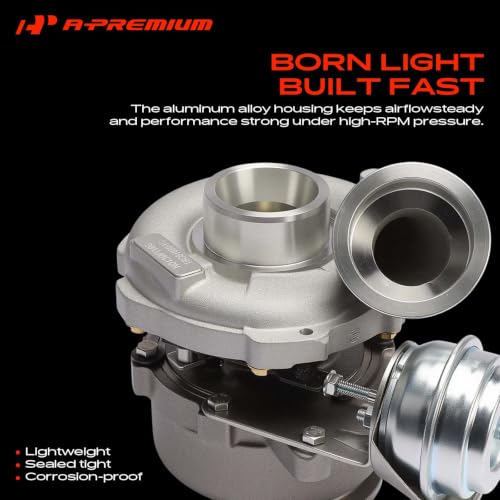 A-Premium GTA1852V Complete Turbocharger Turbo Kit with Gasket