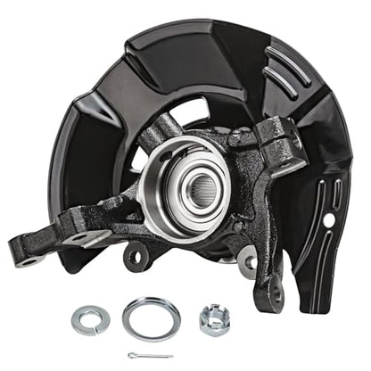 Detroit Axle - Front Steering Knuckles w/Wheel Hub Bearings Assembly Lower - size: 4CU47759/4PC