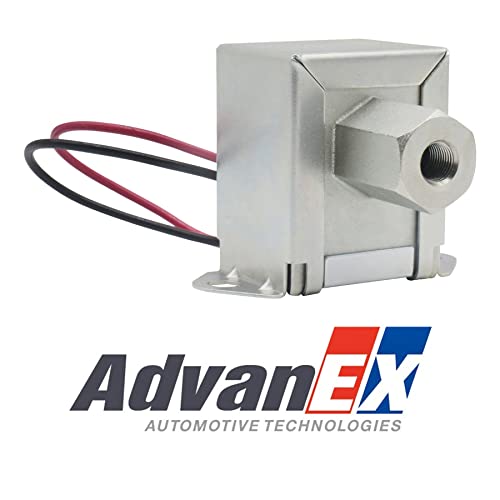 Universal Electric Fuel Pump 12V Heavy Duty Gas Diesel Inline 4.5-7PSI Metal Solid Petro Diesel Engine - size: EP12S(4.5-7 PSI)