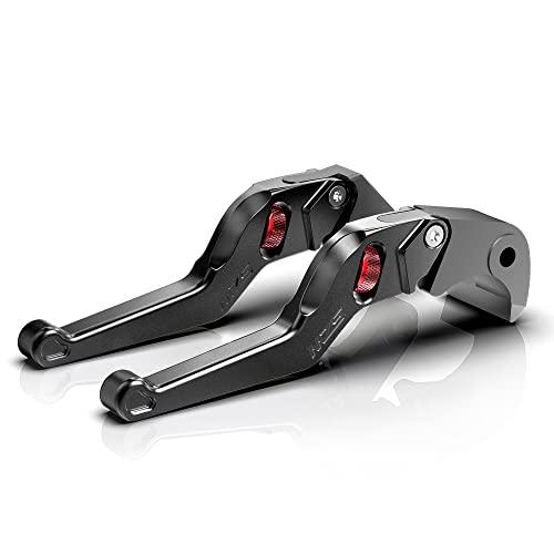 MZS Black Brake Clutch Levers for Hayabusa SV1000/S DL1000 GSX650F Bandit - color: Black, size: SV1000/GSF650/GSF1250/GSF1200/GSX1250F/DL1000