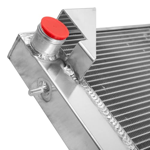 3 Row Aluminum Radiator for Case International Tractors VA VAC VAI VAO VAH VTA2688, Full Performance Aluminium Radiators, Automotive Replacement Radiator