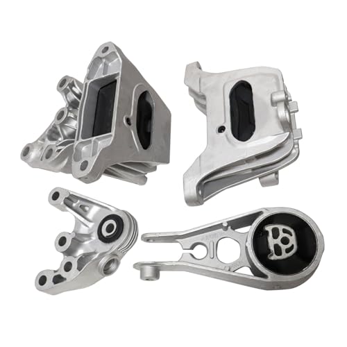 FZJDSD 4X Engine & Transmission Mount Kit Compatible with Chevrolet Equinox Compatible with GMC Terrain 2.0L FWD AUTO 2018-2021 Replace EM4379 EM4424 3532 3651 3504 3529