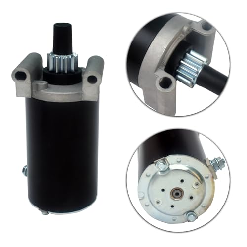 Starter Replacement Compatible with Cub Cadet Kohler Courage Engines 20HP 23HP 25HP 27HP Cub Cadet 1045 1046 SLT1550 SLT1554 1050 Replacs 3209801 3209801S 32-098-01S 3209803 32-098-03 32-098-03S - color: 3209801S