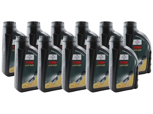 Fuchs 11 Liter TITAN CVTF FLEX Continuously Variable Transmission Fluid (11 x 1L)