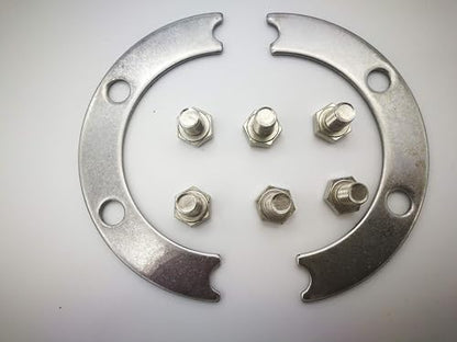 Garrett Turbo Clamp and Hardware Kit, TO4B TO4E T72 T76 GT GTX, Compatible with 25 28 30 35 Series
