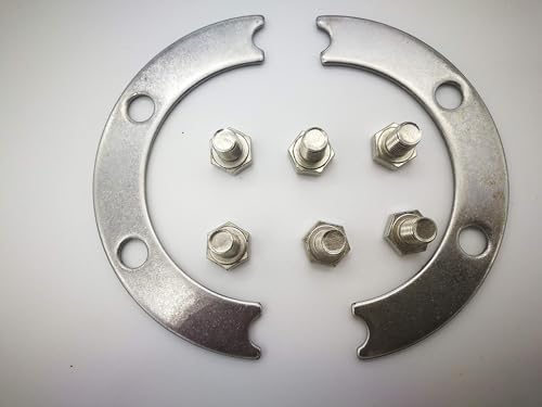 Garrett Turbo Clamp and Hardware Kit, TO4B TO4E T72 T76 GT GTX, Compatible with 25 28 30 35 Series