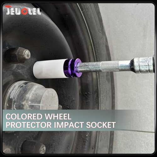 15mm 1/2"Drive Wheel Protector Impact Socket, Lug Nut Impact Socket - size: 15MM