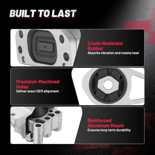 BDFHYK Engine Motor Mount Set Compatible with Jeep Renegade 2015-18 L4 2.4L - size: 2015-2017 Jeep Renegade