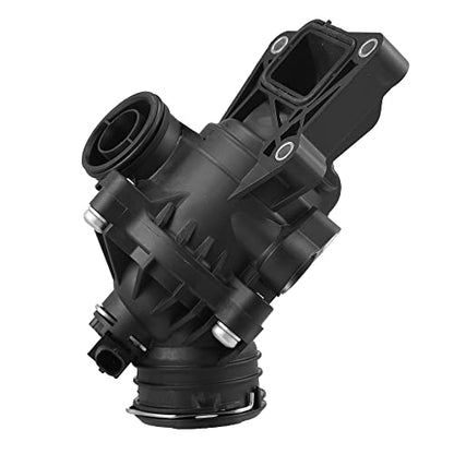 X AUTOHAUX 902-5844 Engine Coolant Thermostat Housing Assembly for Mercedes-Benz E350 2012-2016 for Mercedes-Benz GLE350 2016 2762000115