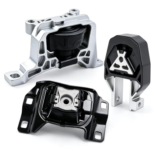 Engine Motor & Transmission Mount Set 3PCS Compatible with 2013-2019 Ford Escape 1.5L 1.6L, 2014-2016 Ford Transit Connect 1.6L, Replaces A5592 A5520 A5612 - size: 2013-2016 Ford Escape 1.6L