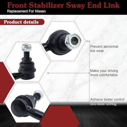 K90352 K90353 Sway Bar Link - Restore Sedan Handling - color: 1*K90352 1*K90353, size: Sway Bar Link