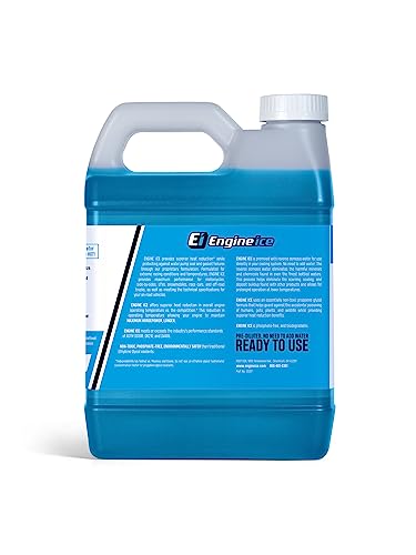 Engine Ice Off-Road High-Performance Motorcycle Coolant and Antifreeze, 3 Pack, Blue
