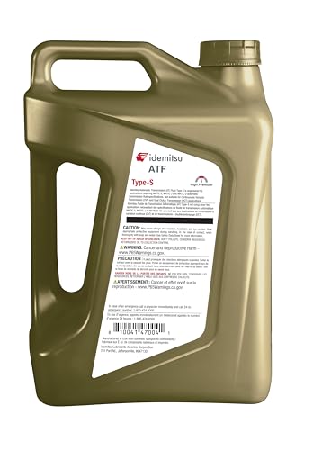 Idemitsu ATF Type S (Matic J, D) Transmission Fluid – 5 Qt, Pack of 2 - size: 5 Quart, style: 2 Pack