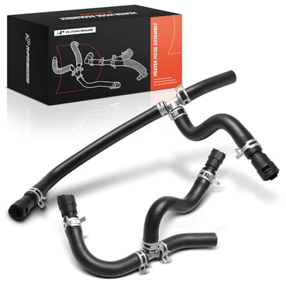 A-Premium Set of 2 Inlet and Outlet HVAC Heater Hose Pipe Line Assembly