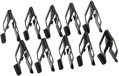 15 Pack Black Retainer Clips Universal Automotive Car Front Console Dash Dashboard Trim Fastener Rivet Clips for Ford Mazda Audi Toyota