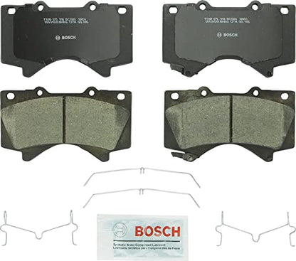 BOSCH BC1303 QuietCast Premium Ceramic Disc Brake Pad Set - Front