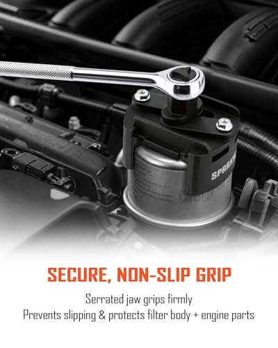 SPARKWHIZ SPRKWHIZ Adjustable Oil Filter Wrench Set
