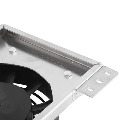 Aluminum Shroud W/ 120W Fan For Tru-Cool 40,000 40k GVW Transmission Oil Cooler Automotive Replacement Shroud Fan
