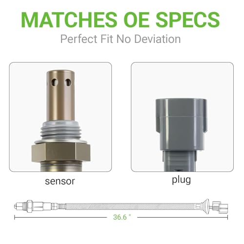 O2 Oxygen Sensor 234-4921 Downstream Compatible with Toyota Corolla 2014 2015 2016 2017 2018 2019, L4 1.8L Gas # 234-4921, 2344921, 8946502390 - size: 4921