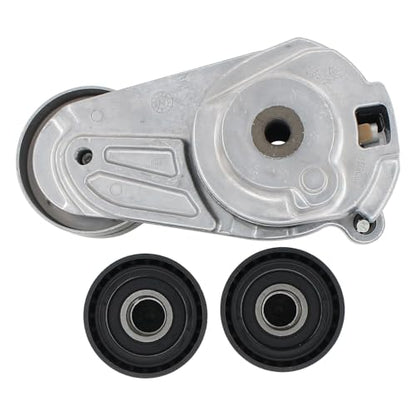 MOTOKU Engine Drive Belt Tensioner Kit with Idler Pulleys